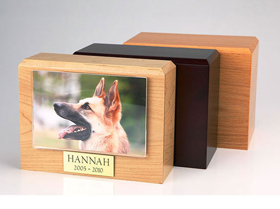 Wooden Photo Urns (PH200)